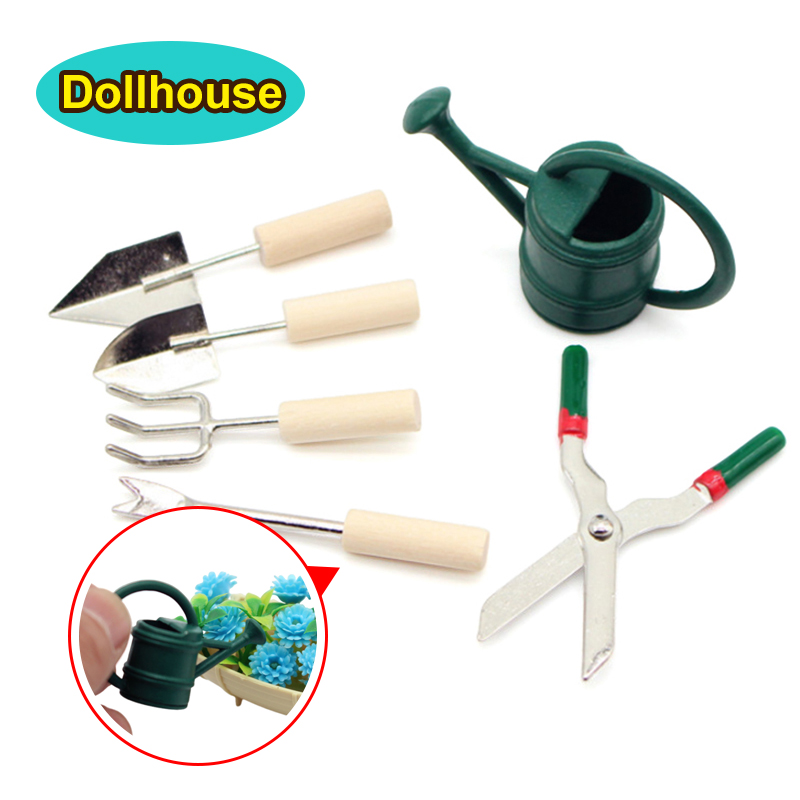 Gardening Tools Of - 1/12 Set Alat Berkebun Miniatur Rumah