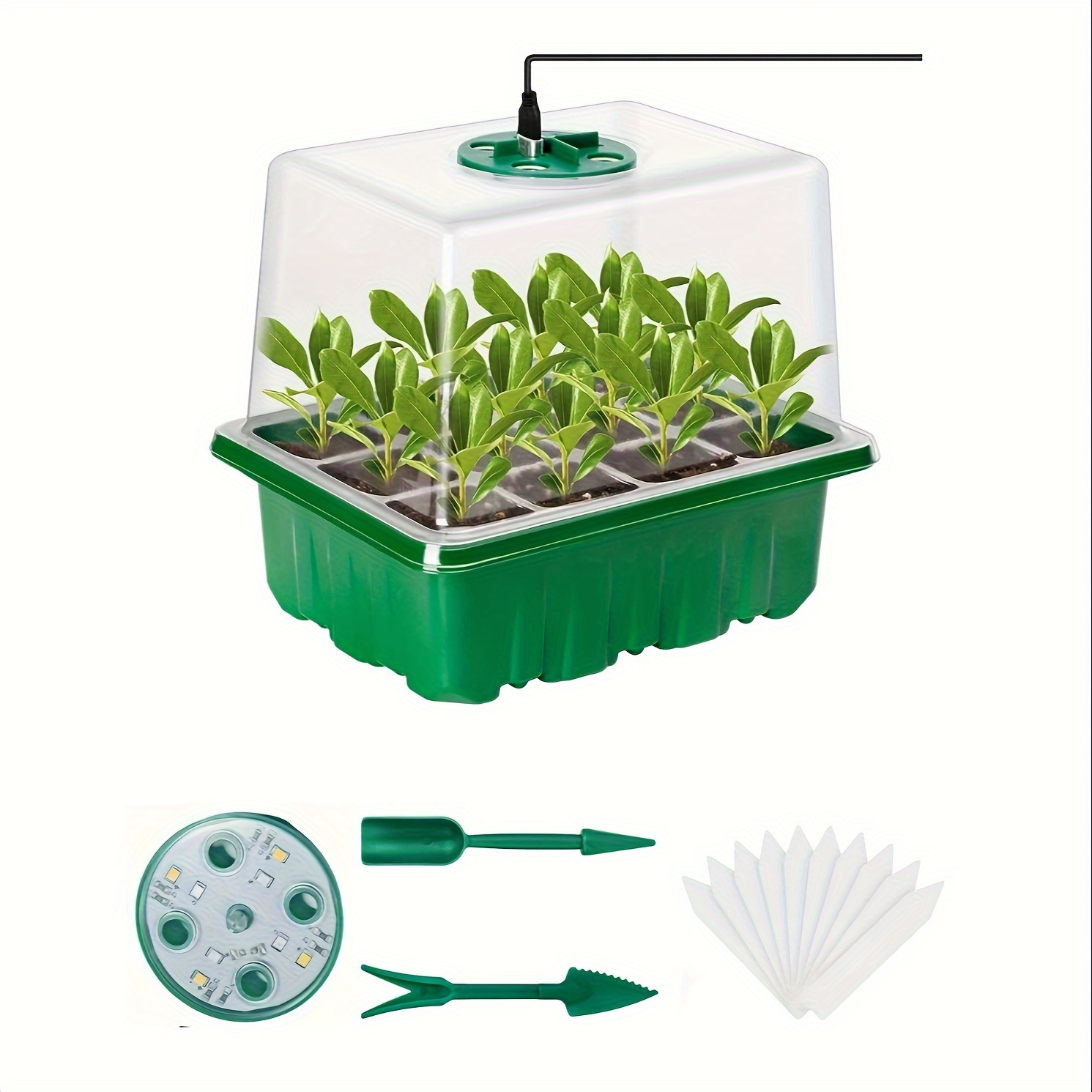 Led Grow Light - Kit Pemula Bibit - 1/2/3 Set,