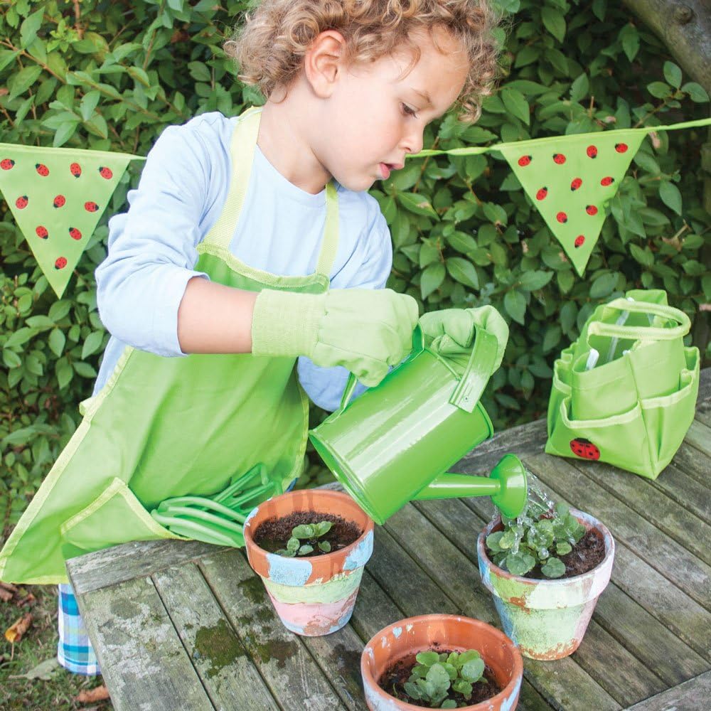 Set Berkebun Anak 7 Buah, Pera - Gardening Tools Kit For Kids ulasan dan harga