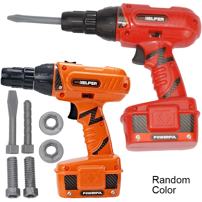 Alat Mainan Bor Listrik BO Sim - Gardening Tools Kit For Kids ulasan dan harga