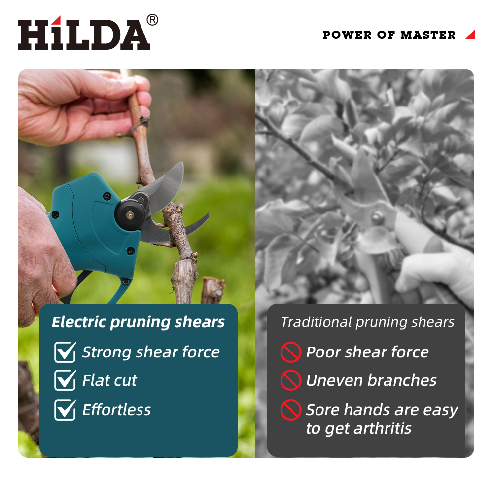 HILDA 18V Gunting Pemangkas Li - Gardening Tools Basic ulasan dan harga