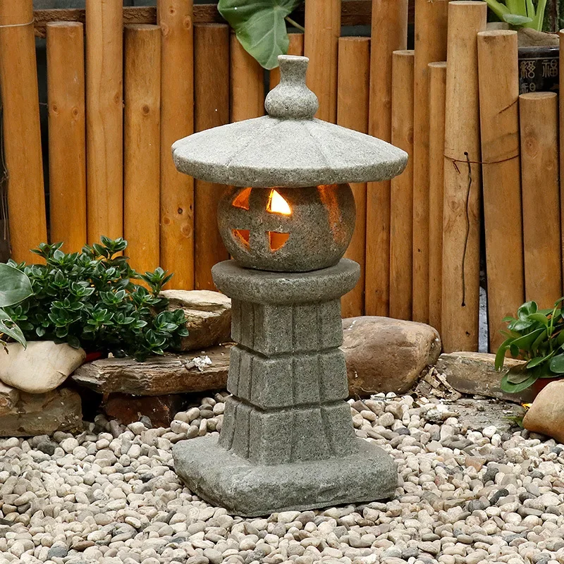 Patung lampu Jepang bergaya pa - Gardening Tools Japanese ulasan dan harga