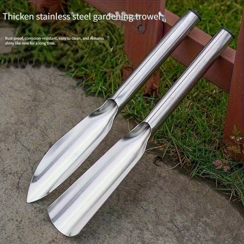Sekop Taman Baja Tahan Karat - - Gardening Tools Japanese ulasan dan harga